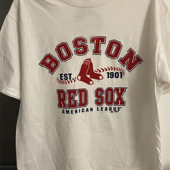 1901 Boston Red Sox American League Shirt Retro Tee - Picture 1 of 4